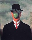 Rene Magritte the great war 1964 painting